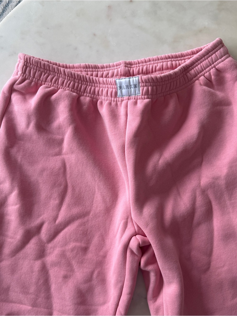 NEW! Parke Pink Fleece Sweatpants